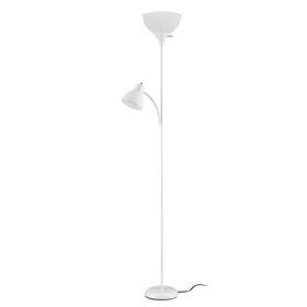 Combo Floor Lamp with Reading Lamp  Modern Design  Dual Lighting